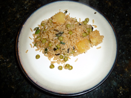 Pineapple Fried Rice - After